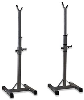 Lacestone verstellbarere Langhantelständer Hantelständer Hantelablage bis 100Kg Schwarz