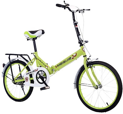 LYDBMYT Klapprad, Faltbares Fahrrad, Klapprad für Erwachsene, Karbonstahl, leichtes, höhenverstellbares Klapprad für Männer und Frauen