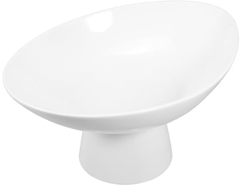 BESTYASH Bol Pedestal Plato Para Postres y Aperitivos Bandeja Decorativa Para Almacenamiento Cocina Para Presentar Dulces y Snacks