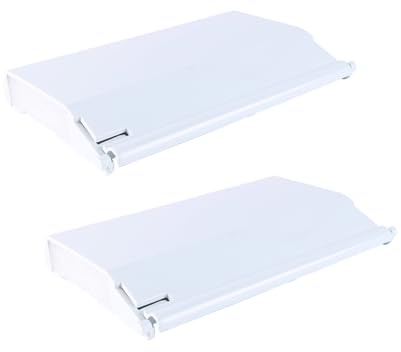Alnicov Lot De 2 Volets De Protection en Plastique pour Porte D'écumoire De Piscine, pour Piscines Hors Sol Standard Et Piscines
