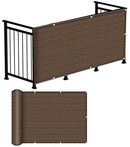 Copertura impermeabile per ringhiera per balcone, frangivento per giardino, scudo per patio esterno, antivirale, telone impermeabile per piscina, giardino e terrazza