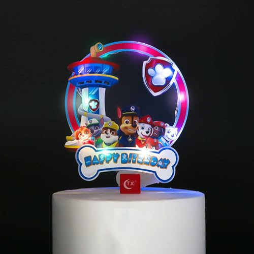 Tortendeko Geburtstag, Glitzer Cake Topper, Kuchendeko Geburtstag, Cupcake Topper, Torten Deko für Kinder Geburtstag Party
