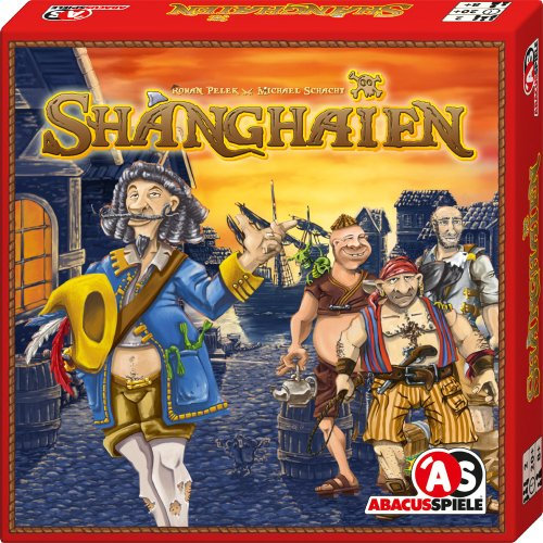 ABACUSSPIELE 06081 - Shanghaien, Würfelspiel, brown