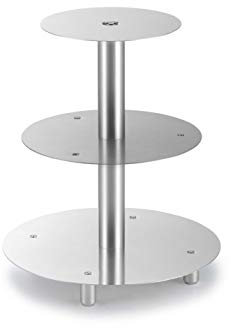 Thermohauser Soporte redondo para tartas, 3 niveles