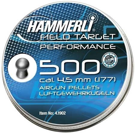 Umarex 4.1902 Field Target Ft Performance Munition für Luftgewehr, Mehrfarbig, 4,5 mm