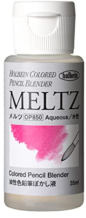 Holbein Colored Pencil Blender, Meltz, 35 ml Squeeze Bottle (OP850)