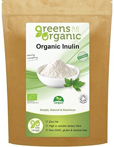 Greens Organic- Organic Inulin - Vegan 250g (Pack of 3)