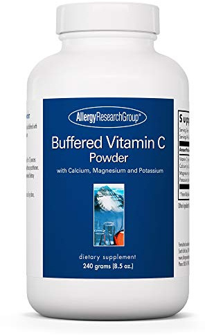 Allergy Research Group - Buffered Vitamin C Powder - Antioxidant, Immune, Calcium/Mag/K - 240 g (8.5 oz)