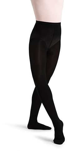 Capezio Hold & Stretch Footed Tight Stretto con Piedi, Suntan, XL Donna