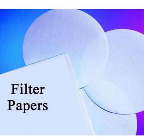 AlcoFermBrew Zellulose-Filterpapier 24cm - 25 Blatt, Filterpapier Scheiben, Zellulose Filterpad