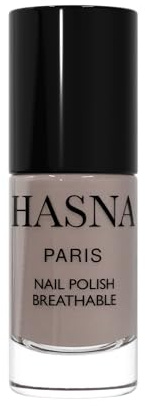 HASNA PARIS - smalto per unghie Halal - Eco responsabile - Lucentezza e lunga tenuta - Facile da applicare - 6ml (TORTORA)