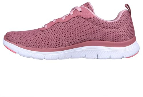 Skechers Damen Flex Appeal 4.0-Brilliant V Sneaker, Mauve Mesh/Pink Trim, 42 EU