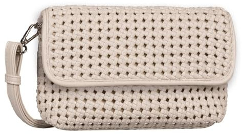 Gabor bags Katie Damen Umschlagtasche Umhängetasche Klein Weiß