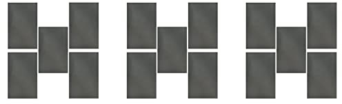 TYREE Film Polarisant Linéaire LCD/LED Filtre Polarisé Feuille de Film Polarisant pour Photographie de Polarisation 15 Pièces (Adhésif)