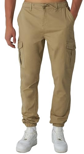Smith & Solo Pantalon Cargo Homme - Pantalon de Travail Homme en Coton Pantalon Chino Cargo Stretch Vêtement Actif pour Homme avec Poches et Cordon de Serrage
