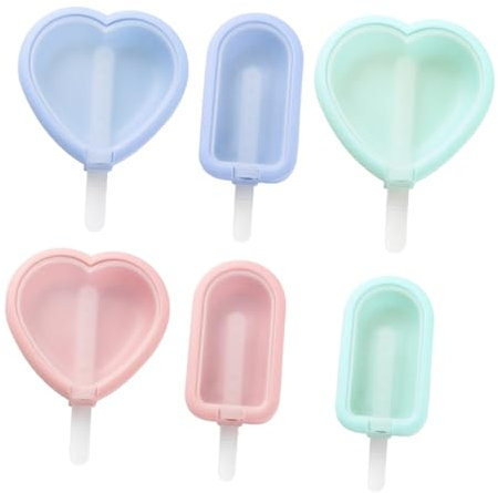 6St Eisform eisförmchen kinder ice cream mold Silikonformen niedlich Schimmel Eiswürfelschale