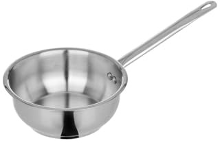 KASANOVA Mini pentola 14 cm in acciaio inox Mito argento cottura