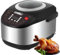 5L Reiskocher mit Dampfgarer & Warmhaltefunktion, Schwarz - Für 6-7 Personen, Rice Cooker mit Visualisierungsabdeckung, 8 Programme, Schnelles Kochen Reiskocher, Antihaftbeschichteter (B)