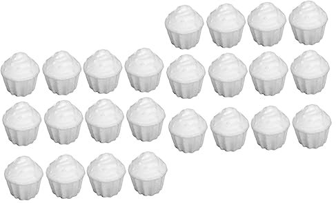 Gogogmee STK Kinder Kuchen Kinder bastelset basteln für Kinder Lernspielzeugkuchenmodell handwerken für Kinder Schaumkuchen runden Cupcake-Schaum Mini Kinderkuchen basteln Kuchen-Modell