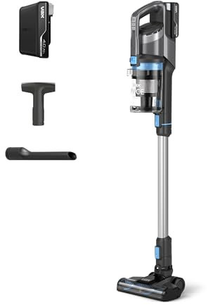 Vax Pace Plus Cordless Vacuum Cleaner, Lightweight 3.1kg, 40 Minute Runtime, Boost Mode, Captures up to 99% of Particles, Crevice & Stair Tools, CLSV-PAKA, Blue