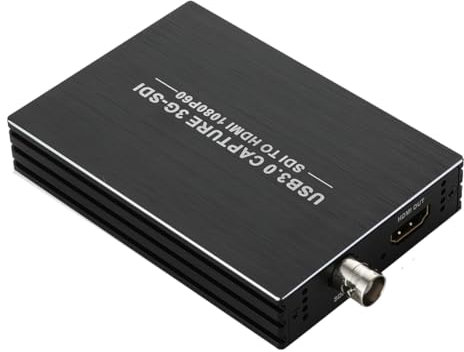 Louttary Carte de Capture Vidéo USB3.0 3G-SDI HD 1080P 60HZ Boîtier de Capture Vidéo Convertisseur Adaptateur Compatible SDI vers