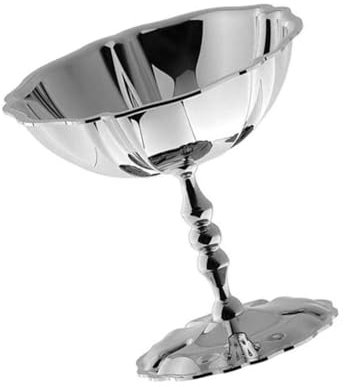 Coupe à Glace Motif Vintage Texture 304 En Acier Inoxydable Parfait Pour Le Sucré Des Desserts Et Des Puddings