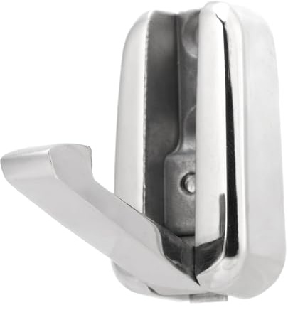 2 Stück faltbare Kleiderhaken aus Edelstahl, 13 lbs Tragkraft, platzsparend | Rostfreier Edelstahl, Klappmechanismus, für Boote, Yachten, Wohnmobile, Kinos, Hotels