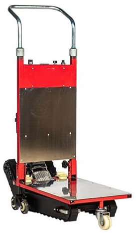 Generisch Elektrischer Treppensteigwagen Handkarren Transportwagen Elektrischer Raupen Treppensteiger Abnehmbarer Batterie 48 V/72 Ah Für Familienumzüge Lagerlogistik,500w