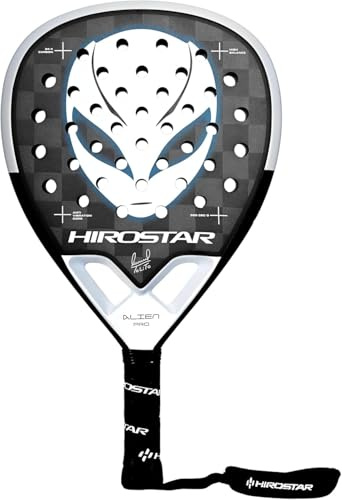 Hirostar Alien Pro 2025 | Padelracket | Tolito Aguirre | Diamond Head | 100% 12K kol | anti-vibration | Smart Hole System