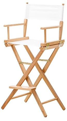 Hocher, faltbarer Regiestuhl für Make-up-Künstler, 150 kg Kapazität, massive Buche, tragbares Design für Make-up-Studio, Angeln, Tee, Skizzieren