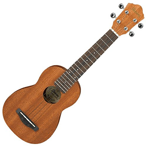 Ibanez UKS10 Soprano Acoustic Ukulele - Mahogany Body - Gig bag included