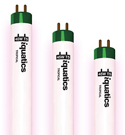 iQuatics Juwel Compatible Aquarium Fluorescent Light Bulb T5 (3 Pack), Tropical, 45w 895mm 36