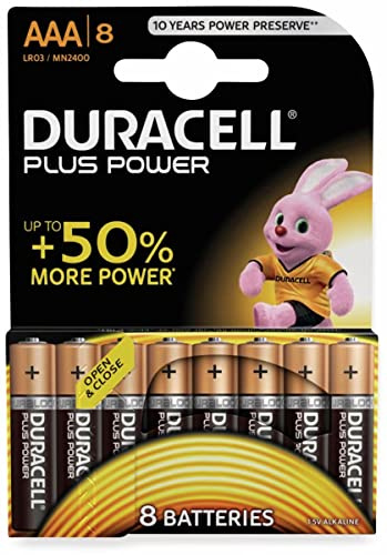 Duracell Alkaline Plus Power AAA Battery 8 Batteries