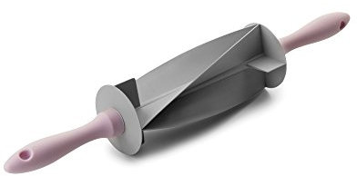 Ibili 798100 Rodillo Cortador de Galletitas plástico Gris 6 x 41 x 6 cm