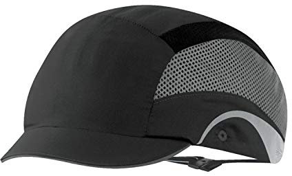 JSP Cappellino di Sicurezza HardCap Aerolite Visiera Micro 2,5 cm - Nero (AAG000-001-100)