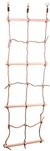 OTITU JUST Fun Kletternetz mit Holzsprossen 560x320 mm