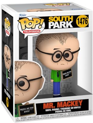 Funko POP! TV: South Park - Mr. Mackey with Sign | Offizieller Fanartikel und Merch - Vinyl Sammelfigur als Regal Deko - Geschenkidee zum Geburtstag für Fans und Sammler