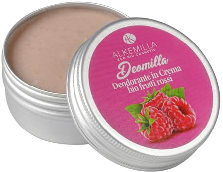 Deomilla Deodorante in Crema Bio Frutti Rossi