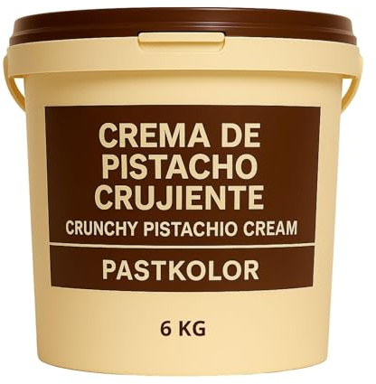 CREMA DE PISTACHO CRUNCHY PASTKOLOR - 6 KG