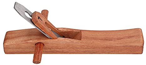 Naroote Cepilladora Manual Precisa para Carpintería, Cuchillas Ligeras de Acero de Teca y Manganeso para Molduras de Madera, Se Adapta a Carpintero (350)