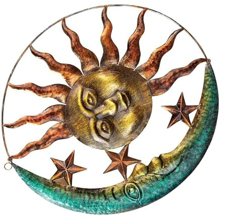 RORPOIR Decorazione in Ferro Design Creativo, Ornamentazione Murale Unica per Casa e Ufficio Aspetto Raffinato e Originale