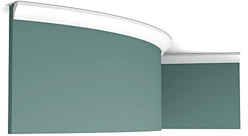 Orac Flexible Leiste C250F 200 cm x 1,6 cm x 1,6 cm aus Polyurethan vorgrundiert