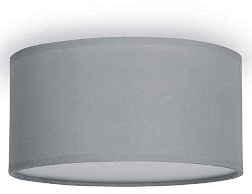 Smartwares Deckenleuchte, Metall, Grau, 20 cm