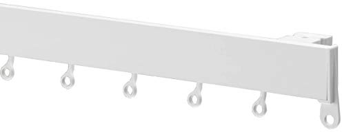 Swish Deluxe complete Curtain Track / Rail 125cm 49 - WD100W0125T by Swish