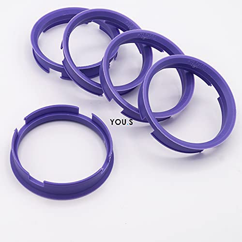 5 x ZENTRIERRINGE DISTANZRING für ALUFELGEN Z13D 72,6-66,1 mm Brock, Keskin, Tuning, Motec, Oxigin, RC, Tomason, Wheelworld, Advanti