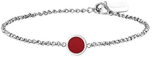 Tamaris Edelstahl Damen Armband Wendy Silberfarben/Rot TJ109