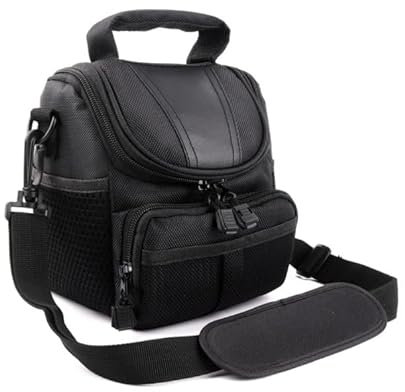 Longzhuo Single Shoulder Camera Bag, SLR Cameras Case Shockproof, DSLR Camera Single Bag with Adjustable Shoulder Strap, Camera Bag with Handle Design and Two-Way Zip Design for Outdoor Travelling