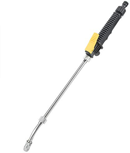 Lantbrukssprutpistol, Justerbart Armbågsmunstycke Spruta Bevattningsmunstycke Rostfritt Stål Spraystång för Trädgården(Full length 50 cm)