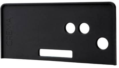 CREMA COFFEE PRODUCTS | Tamping Mat | Non-Slip Silicone | Firm & Secure Mat | Protect Countertops & Portafilter | Espresso Machine Tamping Mat | Vent & Drip Tray Holes (Barista Express)