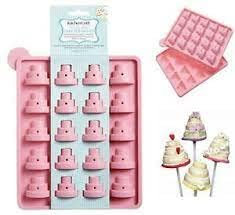 Luxus 3-stöckige Hochzeit Cake Pop Silikonform 3-stöckige Kuchen 20 Loch Silikon Feier Cake Pop Form